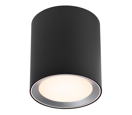 Nordlux - kylpyhuoneen LED-kohdevalo LANDON LED/6,5W/230V IP44 musta