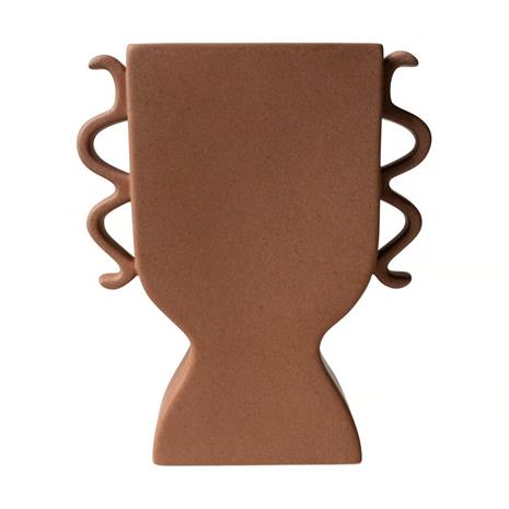 DBKD Litteä maljakko 25 cm Terrakotta – kuva 1/5