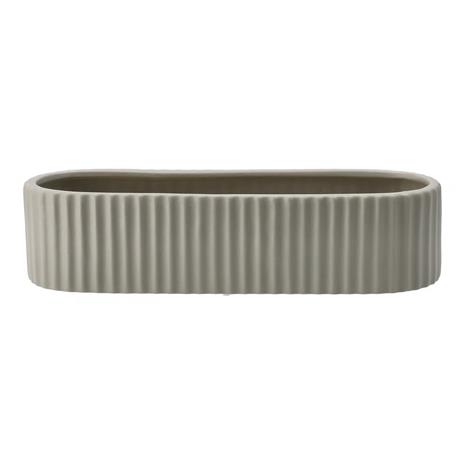 DBKD Stripe adventtikynttilänjalka 30 cm Sandy mole