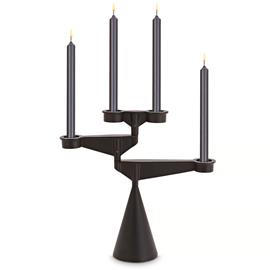 Tom Dixon Spin-kynttilälyhty mini Musta