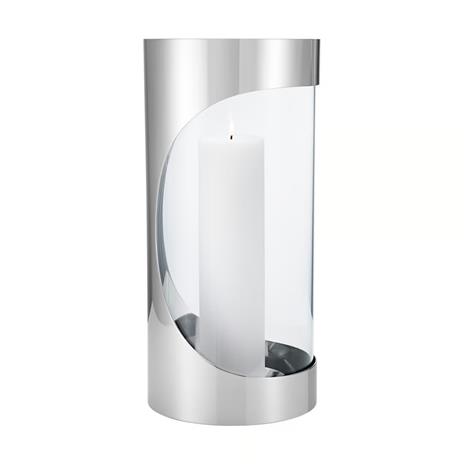 Georg Jensen Chrome Contours kynttilälyhty 33 cm