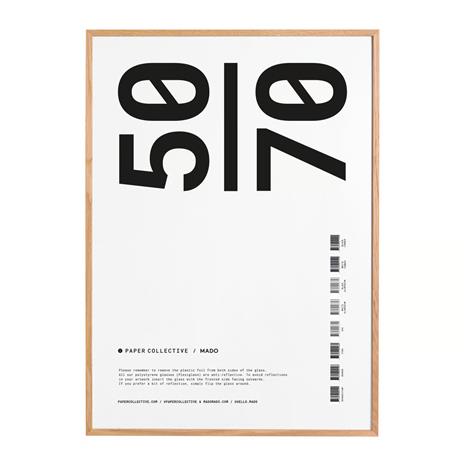 Paper Collective Kehys Solid Oak 50x70 cm
