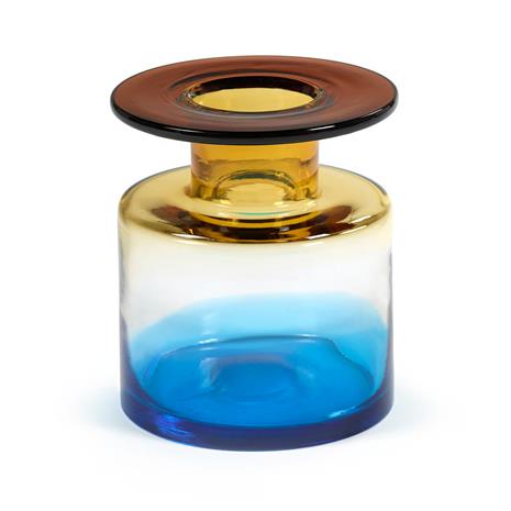 Serax Wind & Fire -maljakko 22 cm Blue-amber