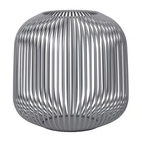 Blomus Lito lanterna lyhty Ø27 cm Steel gray