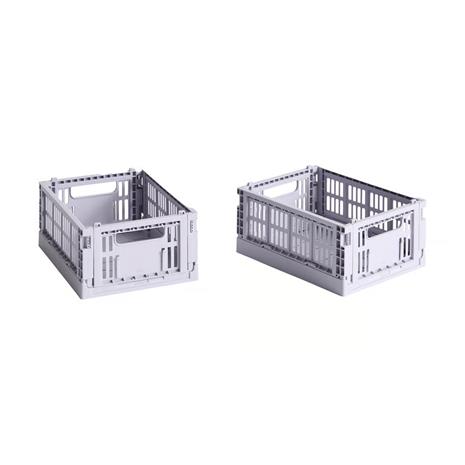 HAY - Set of 2 Colour Crate Mini - Lavender