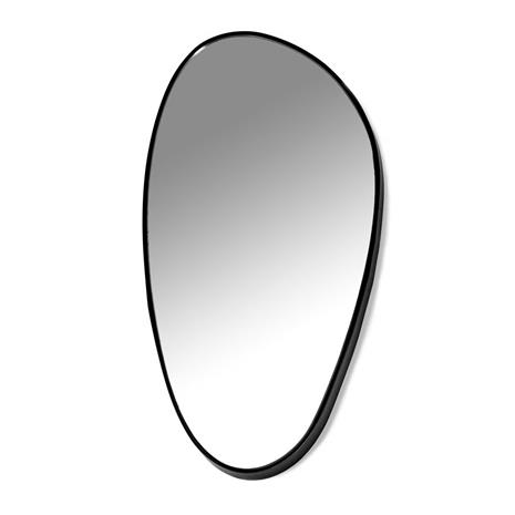 Serax D Mirror Black, 49x23 cm