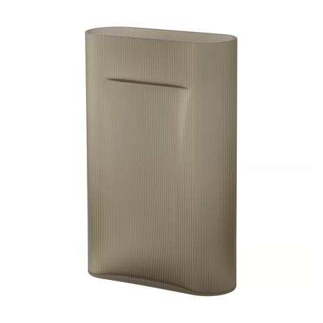 Muuto - Ridge Vase H48,5 Taupe