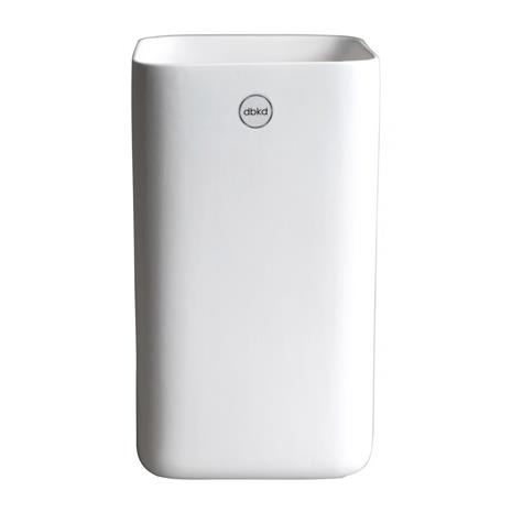DBKD Cube Pot Large, Vit