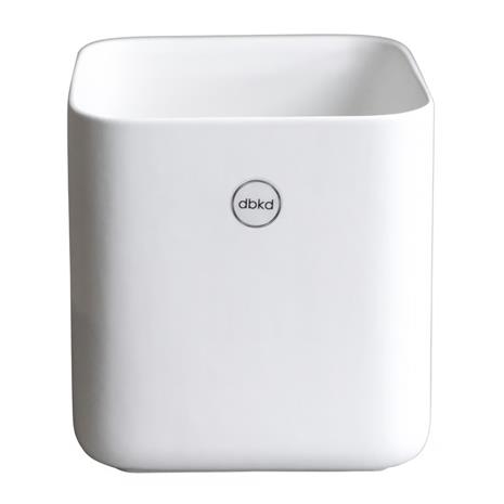 DBKD Cube Pot Small, White