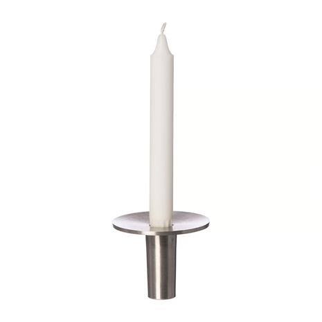 ERNST Candlestick Brushed Aluminium H7 cm – kuva 7/8