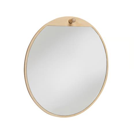 Essem Design Tillbakablick pyöreä peili Koivu