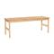 Hübsch - Row Bench Large Natural – kuva 2