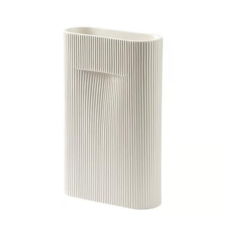 Muuto Ridge maljakko 35 cm Off white