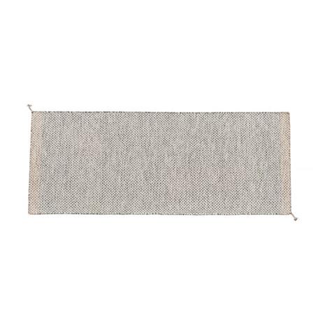 Muuto Ply matto 80 x 200 cm Black-white