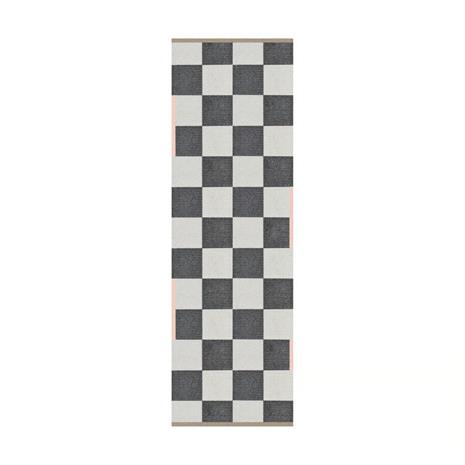 Mette Ditmer Square all-round käytävämatto Dark grey, 77x240 cm