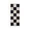 Kasthall Checkerboard Icon matto 85x200 cm Midnight black – kuva 4