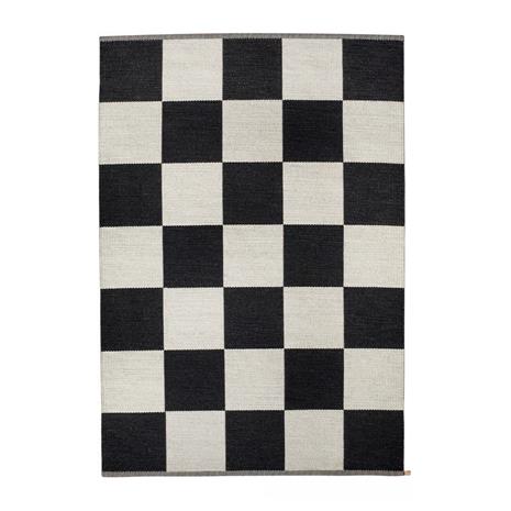 Kasthall Checkerboard Icon matto 200x300 cm Midnight black