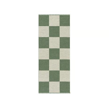 Kasthall Checkerboard Icon matto 85x200 cm Grey Pear