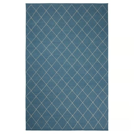 Chhatwal & Jonsson Diamond matto 184x280 cm Heaven blue- off white