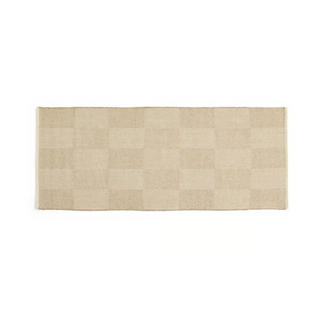 HAY Check matto Sand, 80x200 cm