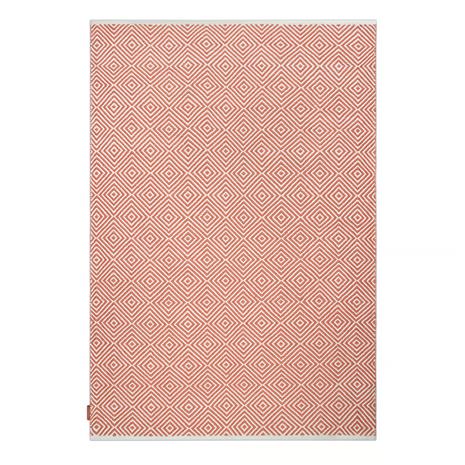 Formgatan Diamond matto 140x200 cm Burnt orange