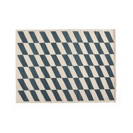 HAY Shift Kelim matto 140x200 cm Blue – kuva 2/5