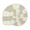 OYOY Nautilus matto Clay-offwhite – kuva 4