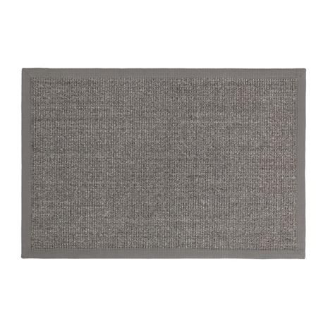Dixie Sisal Ovimatto Harmaa, 60x90 cm