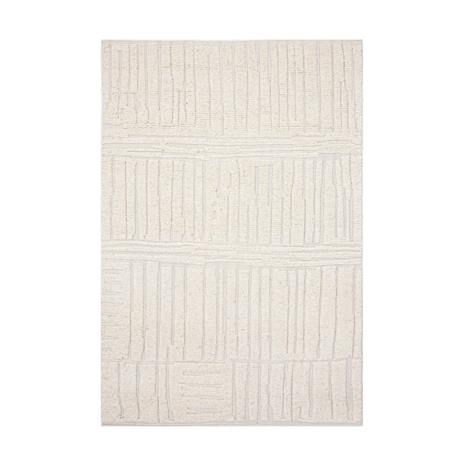 Tell Me More Sandnes villamatto White, 200x300 cm