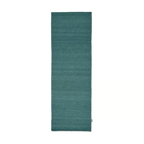 Classic Collection Plain käytävämatto Teal, 80x250 cm