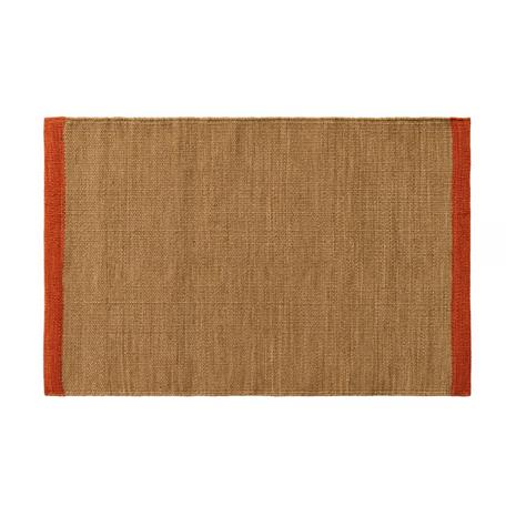 Chhatwal & Jonsson Traceable Tarun -ovimatto 60 x 90 cm Beige-Rust