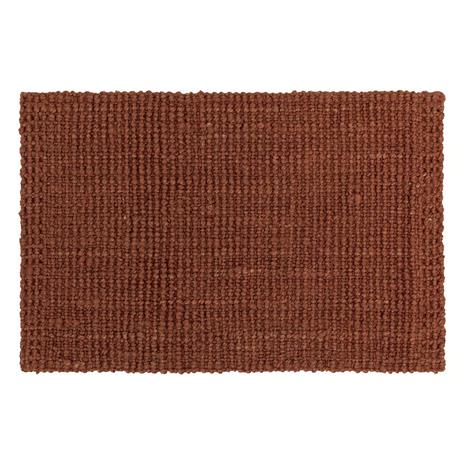 Dixie Jute ovimatto, rusty red 60 x 90 cm – kuva 1/3