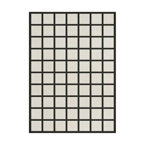 Layered Avenue Checked Bone -villamatto Bone White, 200x300 cm – kuva 2/3