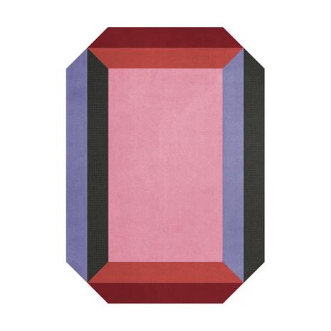 Layered Teklan crystal spectrum villamatto Multi, 300x400 cm