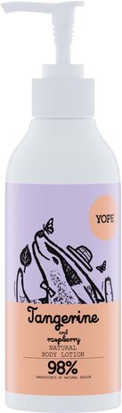 YOPE Botanical Body Lotion Tangerine and Raspberry 300 ml