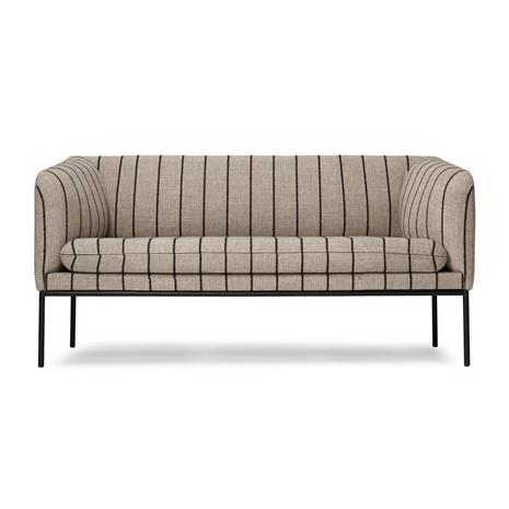 ferm LIVING Turn 2:n istuttava sohva Pasadena (raidallinen)