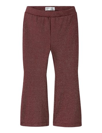 name it Nmfroisin Bootcut Pant Housut Black Name It