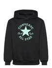 Converse Po-Pull-Over Hoody Tops Sweat-shirts & Hoodies Sweat-shirts Black Converse