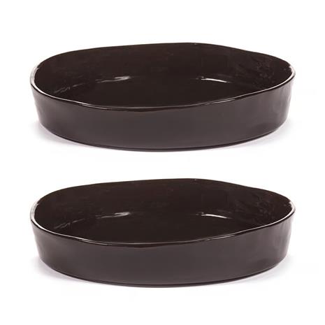 Serax La Mä¨re syvä lautanen M ä˜23 cm 2 kpl Dark brown