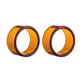 Muurla Loop servettirengas 2-pack Amber