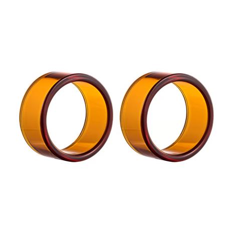 Muurla Loop servettirengas 2-pack Amber