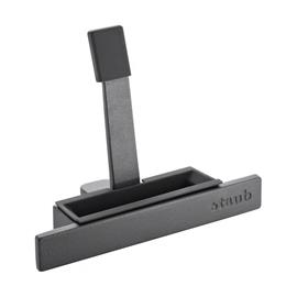 STAUB Staub kannenpidike valurauta-silikoni Musta