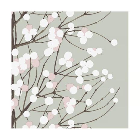 Marimekko Lumimarja servietti 33x33 cm 20-pakkaus Sage.