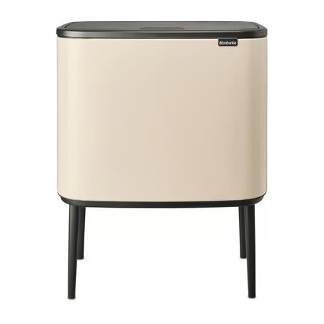 Brabantia Bo touch bin 3 x 11 l Soft beige