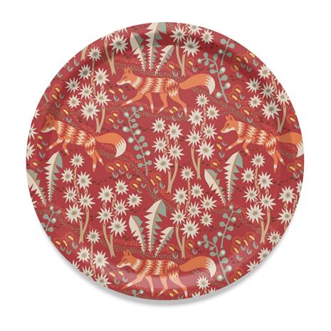 Arvidssons Textil Stjärnspeja tarjotin ä˜ 31 cm Punainen