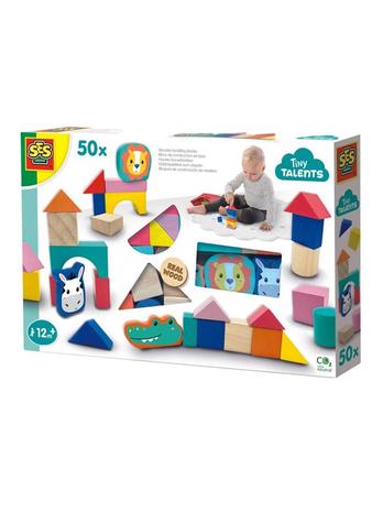 Tiny Talents Wooden Building Blocks – kuva 1/4