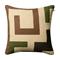 Chhatwal & Jonsson Aman tyynynpäällinen 50x50 cm Taupe-cactus green-brown – kuva 2