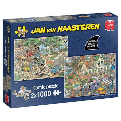 Jan van Haasteren Safari & Storm(2x1000)