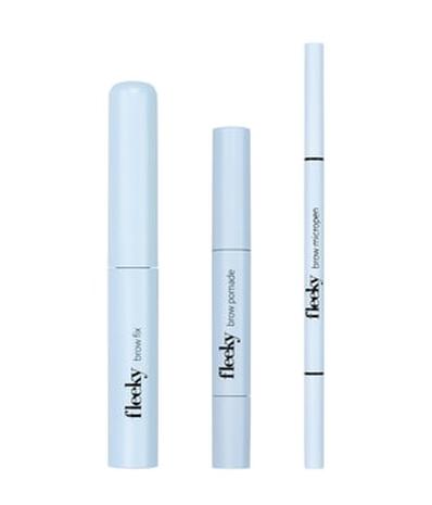 fleeky Brow Kit Kulmaväri 1 kpl Dark Brown