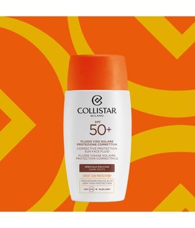 Collistar Corrective Protection Sun Face Fluid SPF 50+ Aurinkovoide 50 ml